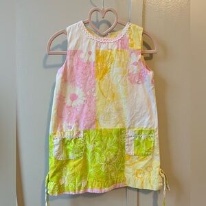 Lilly Pulitzer patchwork dress 4T